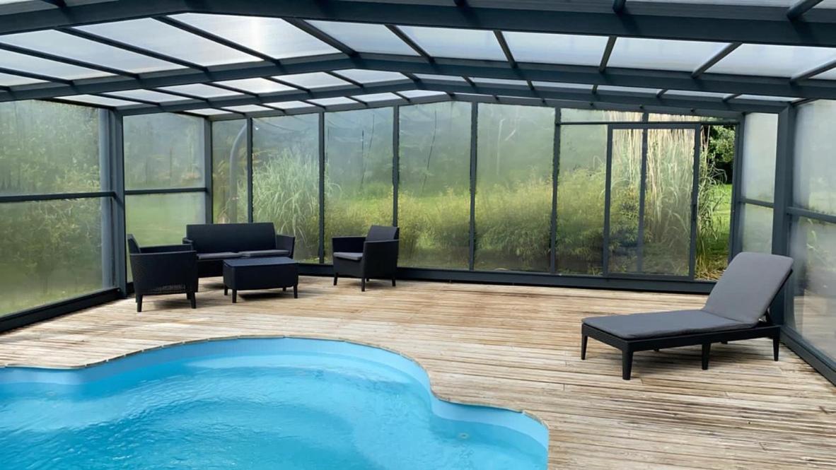 Chalet Des Fees - Piscine Crozon Ngoại thất bức ảnh