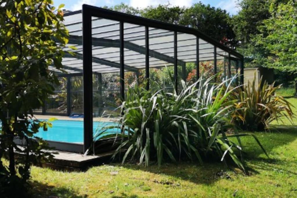 Chalet Des Fees - Piscine Crozon Ngoại thất bức ảnh